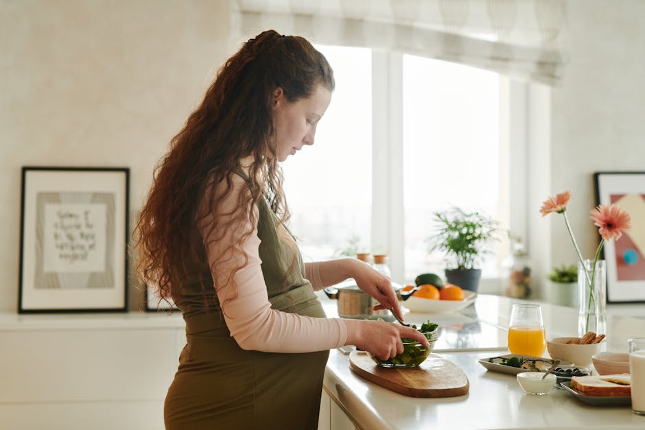 Uma alimentação balanceada é fundamental para o bem-estar da mãe e do bebê.